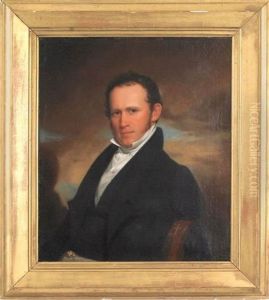 Portrait Of A Gentleman by Eliab Metcalf