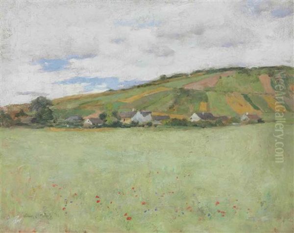 Oat Field, Giverny - view 1