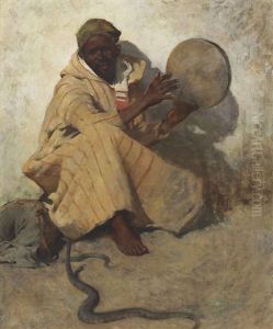 The Snake Charmer by Willard Leroy Metcalf