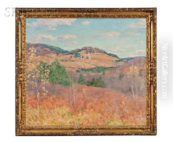 Purple And Gold, A Vermont Landscape - view 1