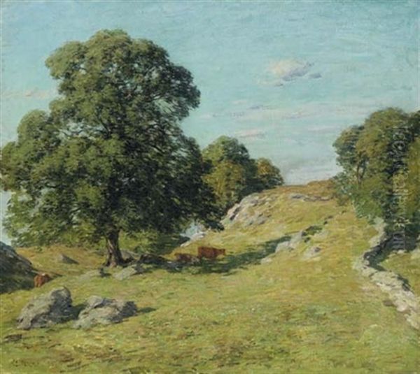 Pasture - Damon's Hill, Old Lyme - view 1
