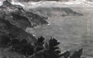 Coastal Landscape by Willard Leroy Metcalf