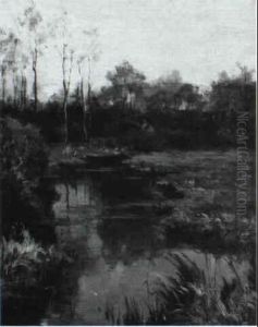 Spring Study At Belmont by Willard Leroy Metcalf