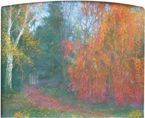Foret En Automne by Olga Metchnikoff