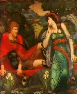 Venus And Adonis by Sydney Harold Meteyard