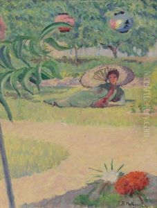 A Japanese Umbrella by Thomas Buford Meteyard