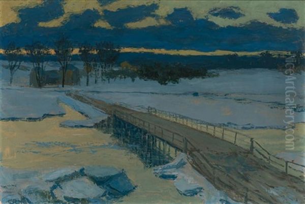 Winter, Scituate - view 1