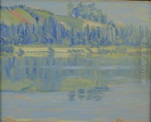 Banks Of The Seine by Thomas Buford Meteyard