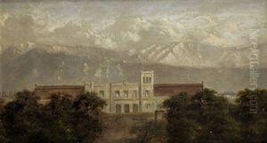 Hazienda In Argentinien (2 Works) by Adolf Methfessel