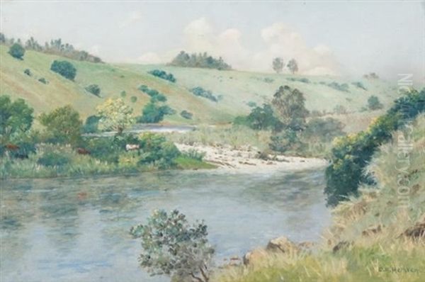 Umgeni River, Upstream From The Howick Falls - view 1
