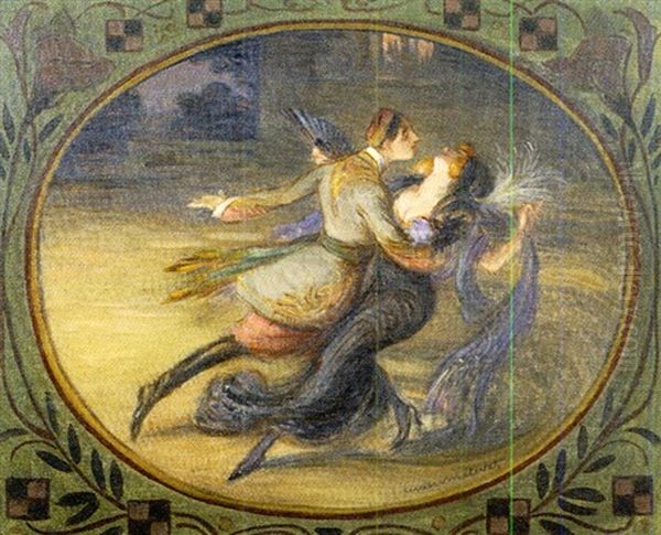 Couple De Danseurs - view 1