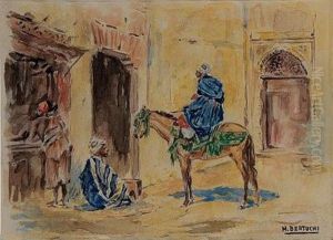 Escena Arabe by Mariano Bertuchi Nieto