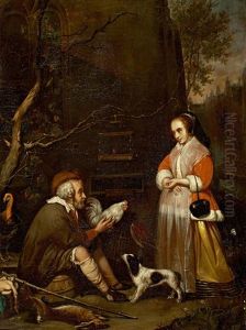 Der Wildbrethandler by Gabriel Metsu