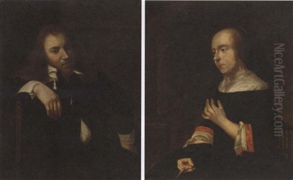 Portrait Of A Gentleman In A Black Jacket - view 1