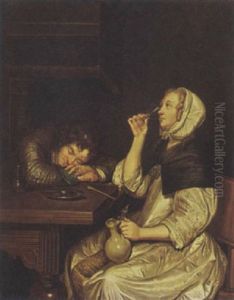 The Letter by Gabriel Metsu