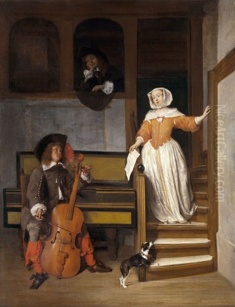 The Cello Player - view 1