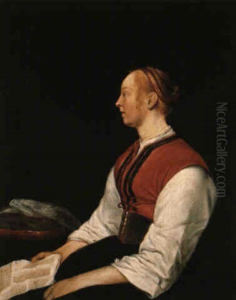 Jeune Femme Assise - view 1