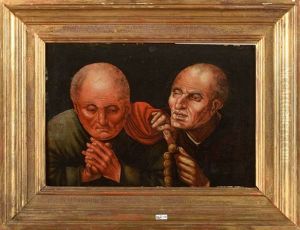 Les Moines Hypocrites by Jan Mathys Metsys (Massys) the Younger