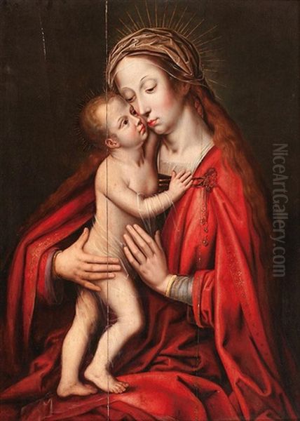 La Virgen Con El Nino - view 1