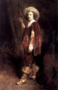 Hallebardier by Louis Mettling