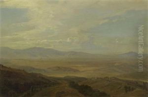 Studie Einer Gebirgslandschaft