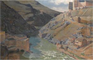 El Tajo by Aureliano de Beruete y Moret