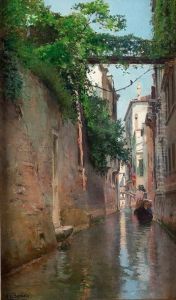 "venecia". by Aureliano de Beruete y Moret