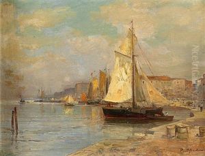 Segelschiff Im Hafen