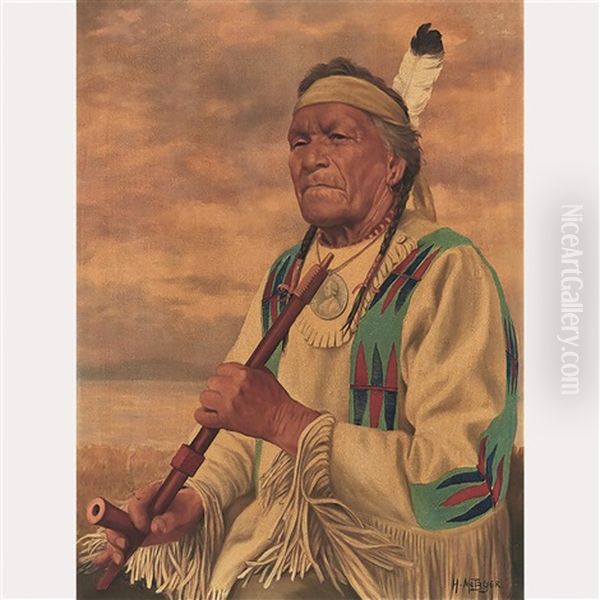 Mato-en-gaki, Sioux Chief - view 1