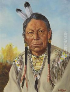 Chief O'hoo (the Owl), Cree Indian