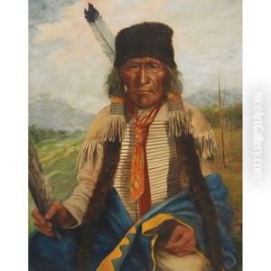 Sioux Indian, Black Hills, South Dakota by Henry Metzger