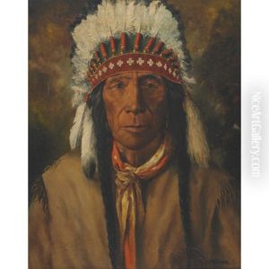 Portrait Of An Indian Chief