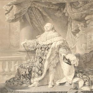 Portrait Of Louis Xvi Of France by Charles Clement Bervic