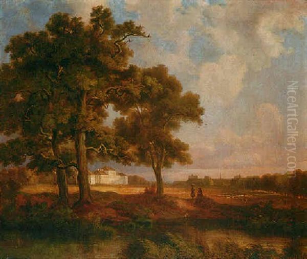 Blick Auf Das Alte Und Neue Schloss Schleissheim - view 1