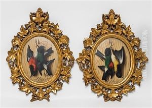 "bodegones De Caza" (pair)