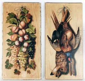 Nature Morte Con Frutta E Selvaggina - Sitll Lives Of Fruits And Game (2 Works) Nature Morte Con Frutta E Selvaggina - Sitll Lives Of Fruits And Game (2 Works)