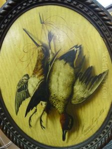 Still Life Of A Woodcock And Mallard