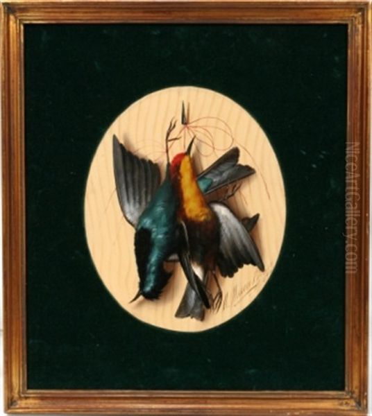 Hanging Songbirds - view 1