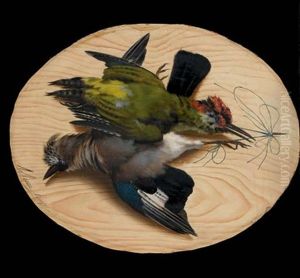 Trompe L'oeil Aux Oiseaux by Michelangelo Meucci