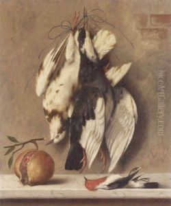 Hanging Fowl With Cherries