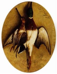 A Mallard And Snipe Hanging A Mallard And Snipe Hanging