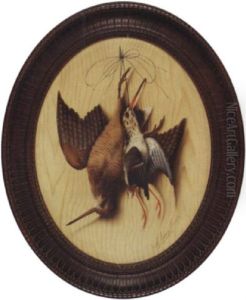 Stilleben Mit Totem Vogel
