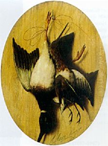 Hanging Gamebirds by Michelangelo Meucci