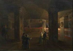 Interno Della Tomba Dei Rilievi A Cerveteri