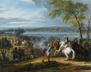 The Crossing Of The Rhine At Lobith On The 16th Of June 1672 The Crossing Of The Rhine At Lobith On The 16th Of June 1672