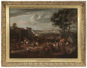 Louis Xiv At A Seige
