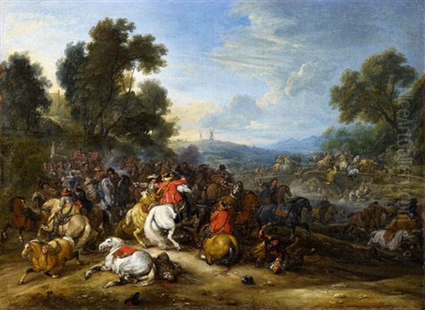 A Cavalry Battle - view 1