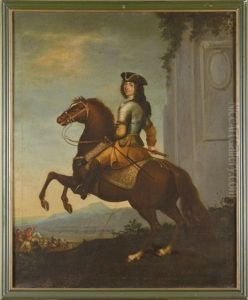 Portrait Equestre by Adam Frans van der Meulen