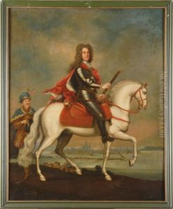 Portrait Equestre by Adam Frans van der Meulen