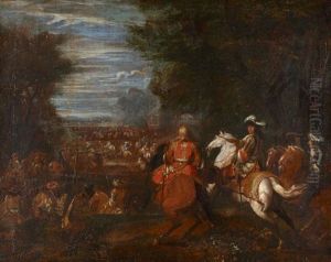 Defaite De L'armee Espagnole Pres Du Canal De Bruges Le 31 Aout 1667
